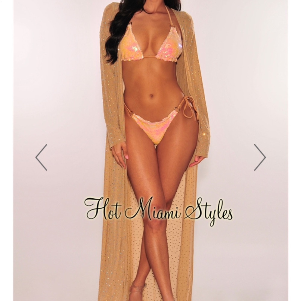 Hot Miami Styles Swim Suit Cover Up